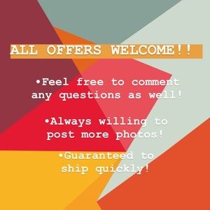 ALL OFFERS WELCOME‼️